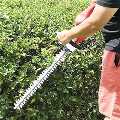 茶树修剪机 园林造型手提式篱笆剪弧形双刀 大功率汽油茶叶修剪机器