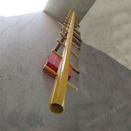 铁路维修接触网爬梯玻璃钢独脚梯电力作业绝缘蜈蚣梯单挂梯